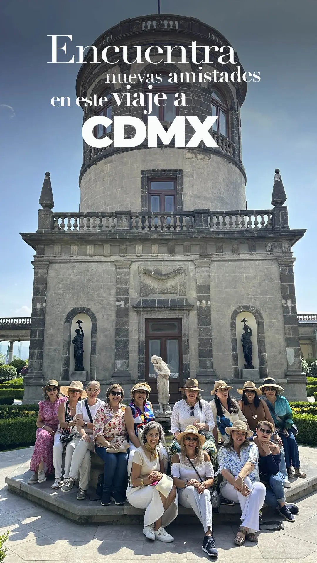 Foto Chapultepec castillo mujeres c texto Foto Chapultepec castillo mujeres c texto