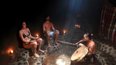 Temazcal de renacimiento pareja FHD